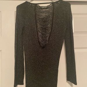Black and silver Harley Davidson sweater